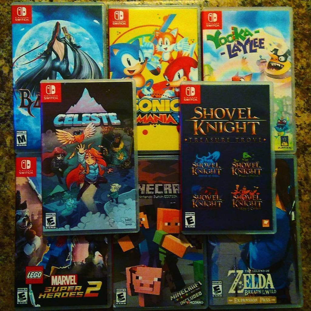 Nintendo Switch Custom Covers/Physical Game Cases (Boxart) - No Game Incl | Gameboy Gameboy Color Gameboy Advance Nintendo DS Custom Covers! (etsy image id: 3450976729)