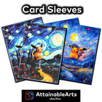 Card Sleeves - 60x Pokemon TCG Card Sleeves | Card Sleeves for Yu-Gi-Oh, Magic the Gathering, Pokemon | 66x91mm __etsy:6523454136
