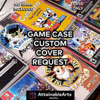 Nintendo Switch Custom Covers/Physical Game Cases (Boxart) - No Game Incl | Gameboy Gameboy Color Gameboy Advance Nintendo DS Custom Covers! (etsy image id: 6619898395)