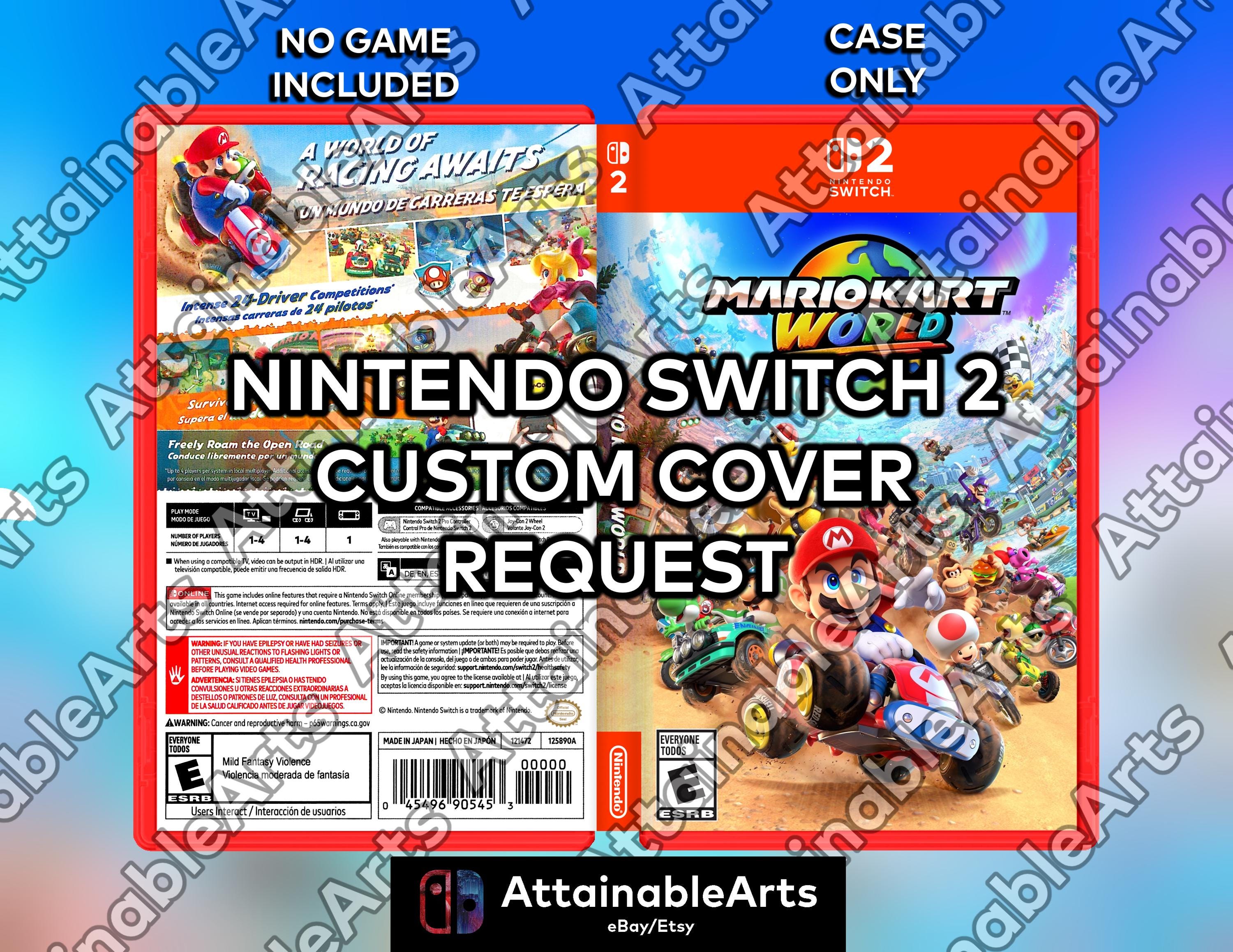 Nintendo Switch 2 Custom Covers/Physical Game Cases (Boxart) - No Game Included!! (etsy image id: 7119619924)