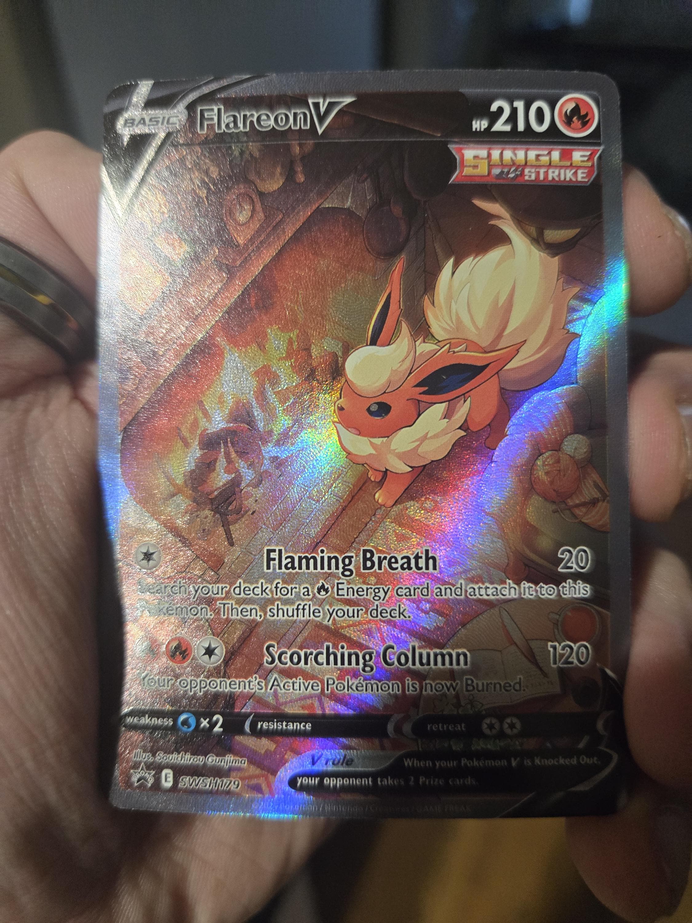 Umbreon V 189/209 | Eeveelution V SWSH Era **Custom Proxy Cards** (etsy image id: 7397662445)