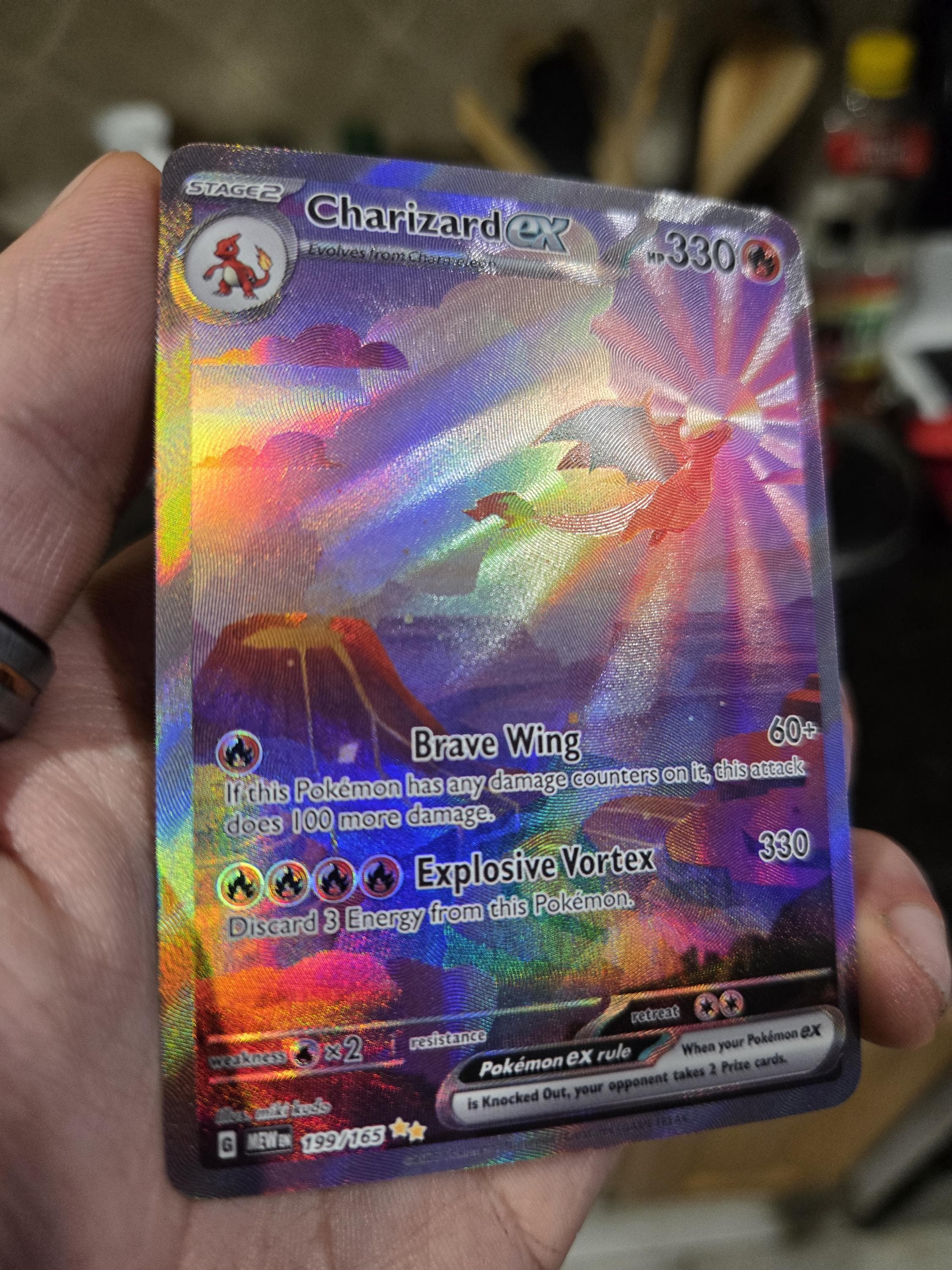 Mega Charizard X SIR 125/94 Phantasmal Flames **Custom Proxy Card** (etsy image id: 7581708142)