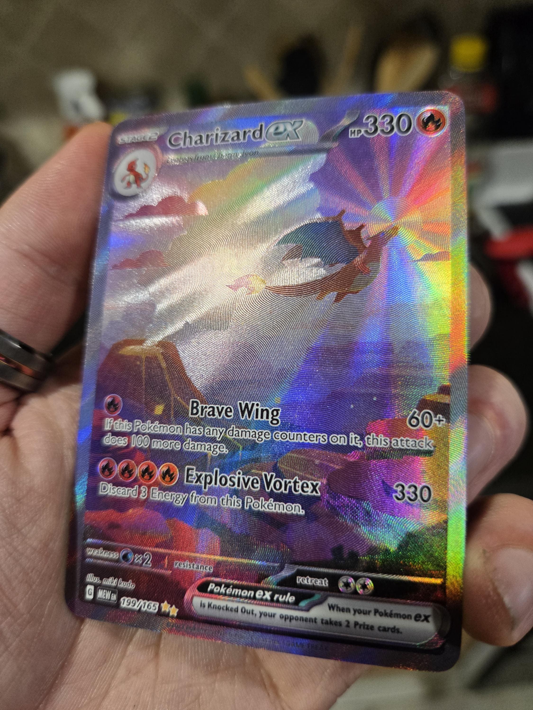 Mega Charizard X SIR 125/94 Phantasmal Flames **Custom Proxy Card** (etsy image id: 7581708162)