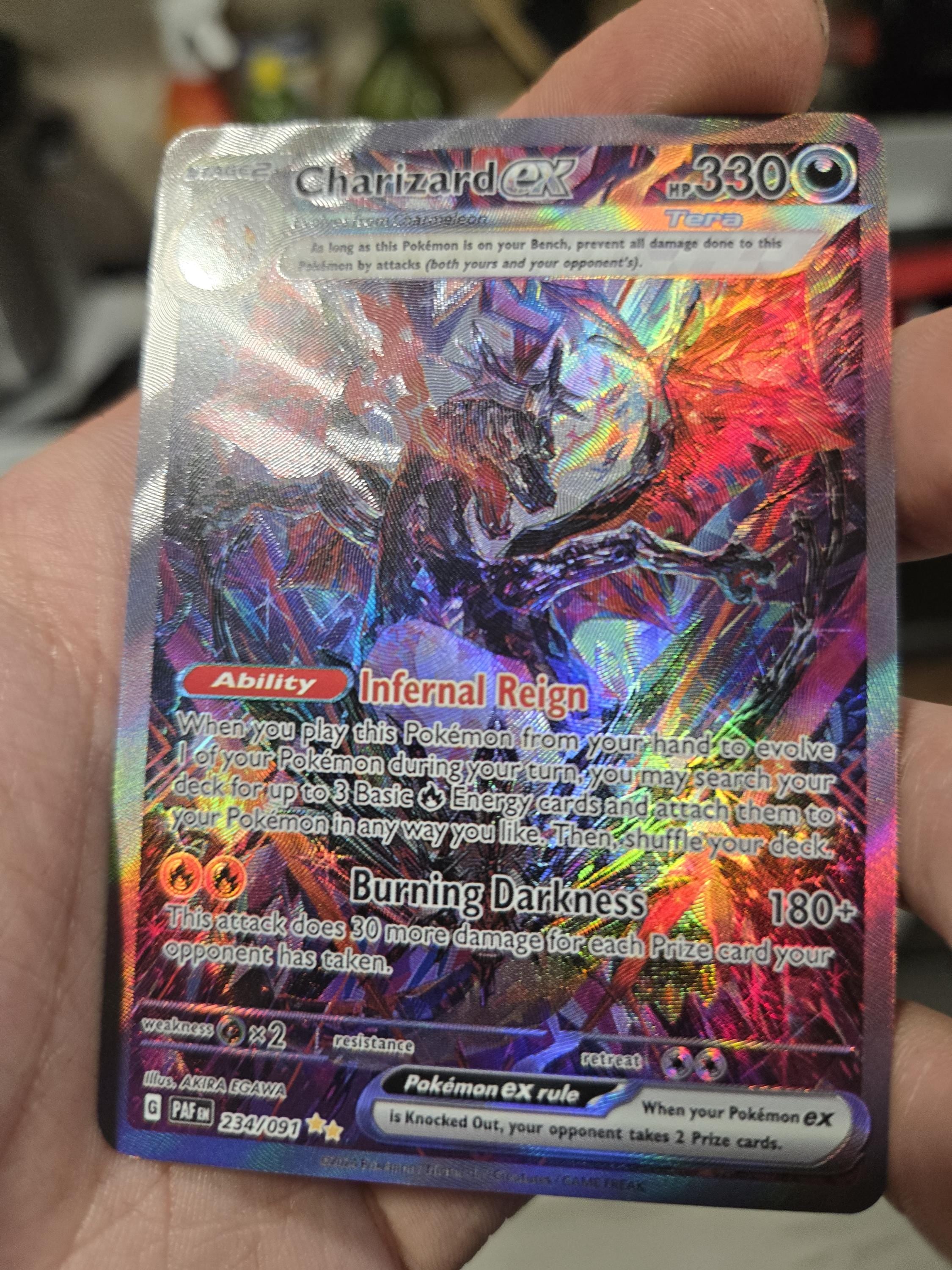 Mega Charizard X SIR 125/94 Phantasmal Flames **Custom Proxy Card** (etsy image id: 7629655757)