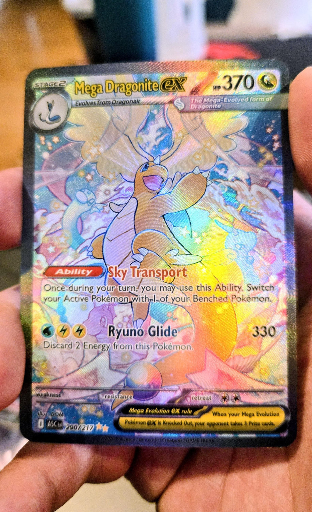 Mega Gengar SIR Ascended Heroes **Custom Proxy Card** __etsy:8183134028