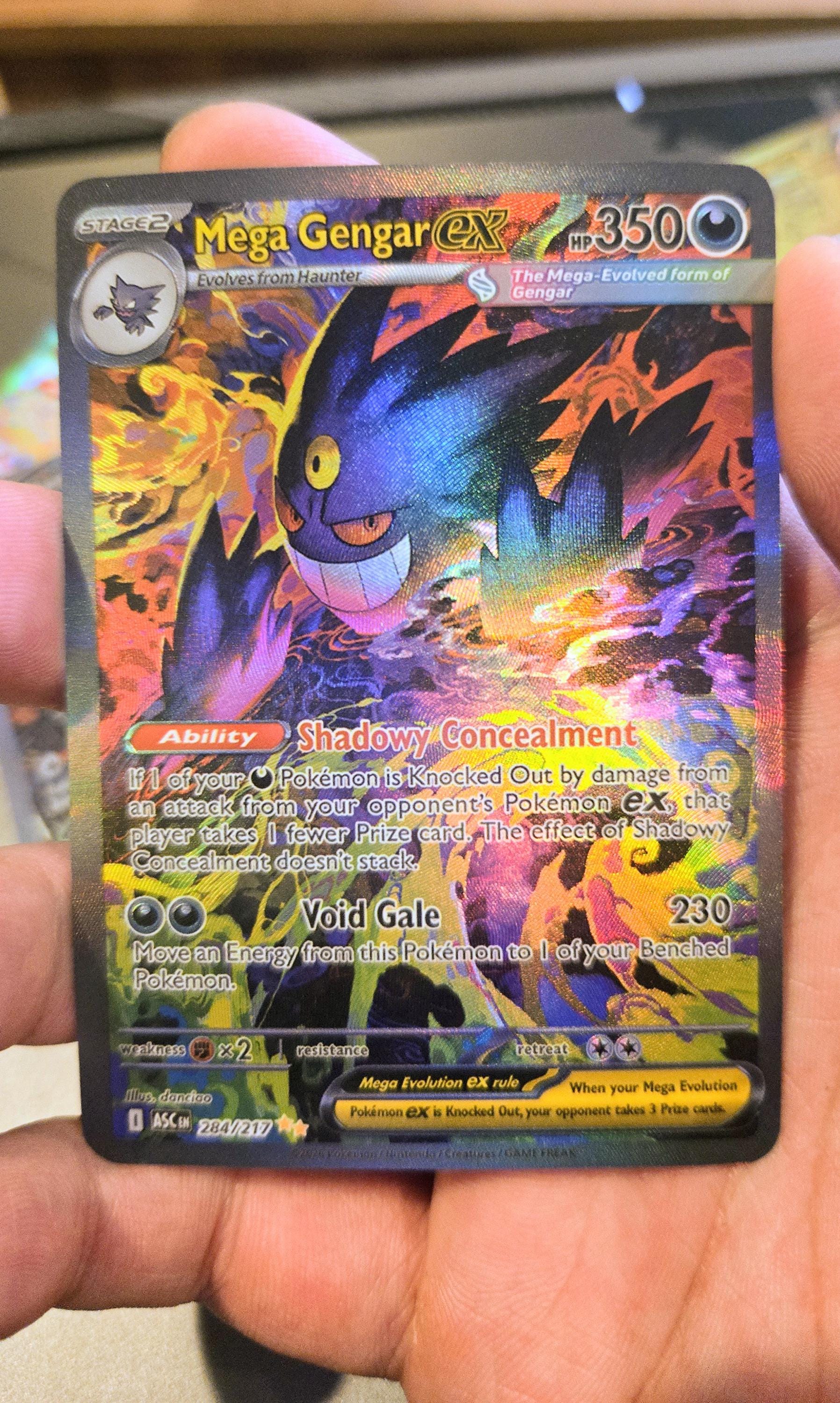 Mega Gengar SIR Ascended Heroes **Custom Proxy Card** __etsy:8183134044