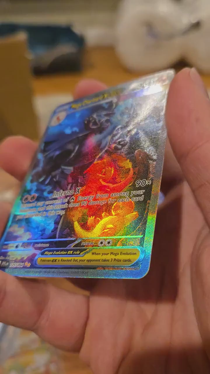 Mega Charizard X SIR 125/94 Phantasmal Flames **Custom Proxy Card**